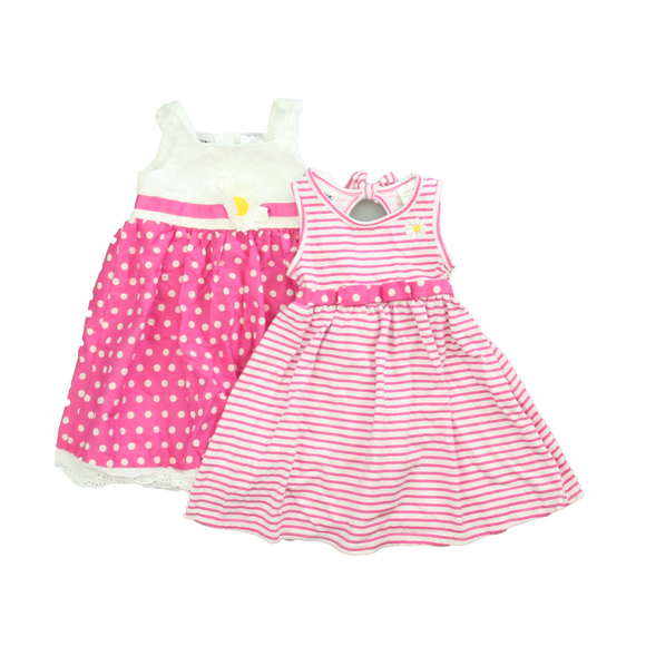 BlueBeri Boulevard Other - BlueBeri Boulevard Girls Pink | White Dress size: 18 Months